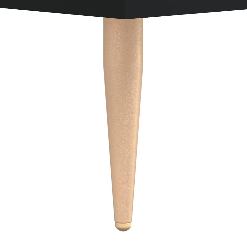 Buffet noir 34,5x32,5x90 cm bois d'ingénierie - XIOS