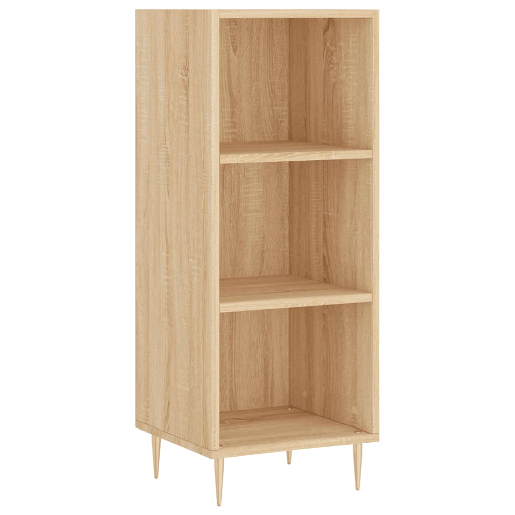 Buffet chêne sonoma 34,5x32,5x90 cm bois d'ingénierie - XIOS
