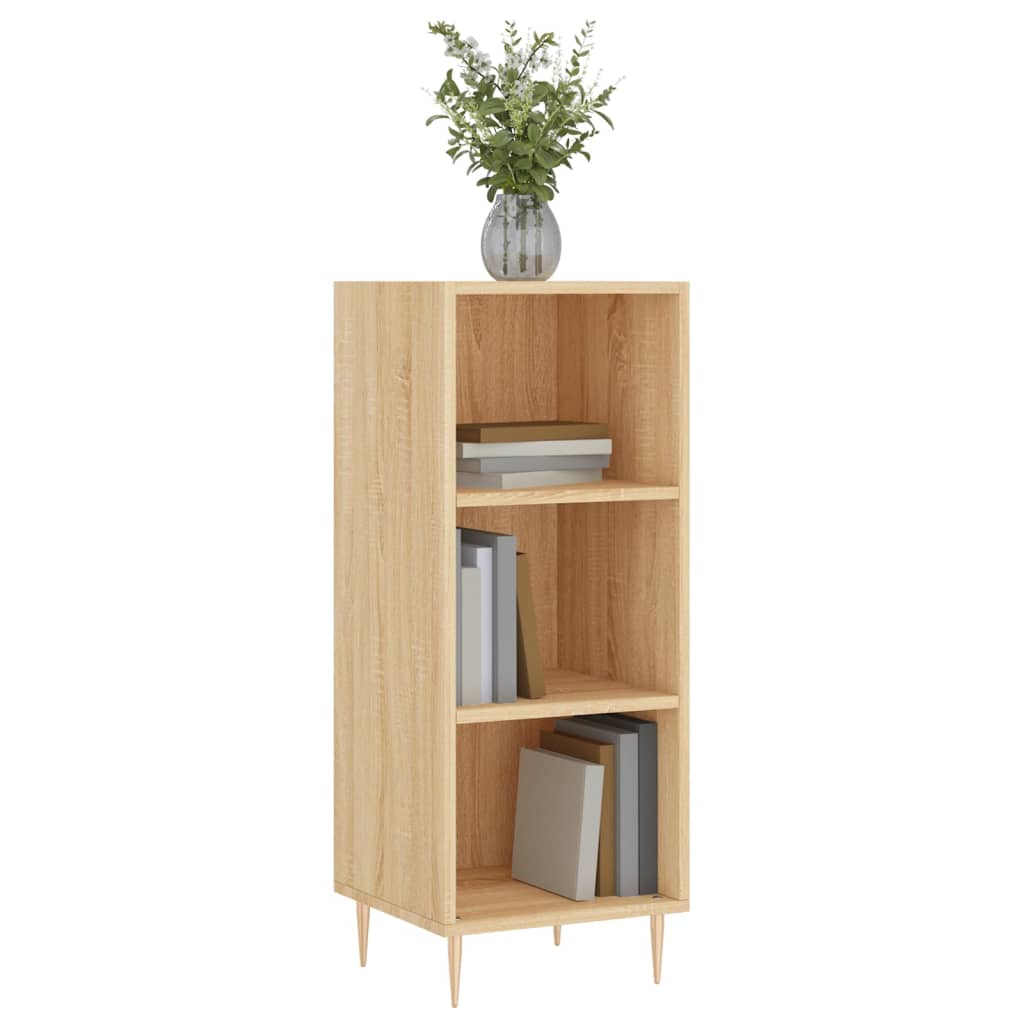 Buffet chêne sonoma 34,5x32,5x90 cm bois d'ingénierie - XIOS