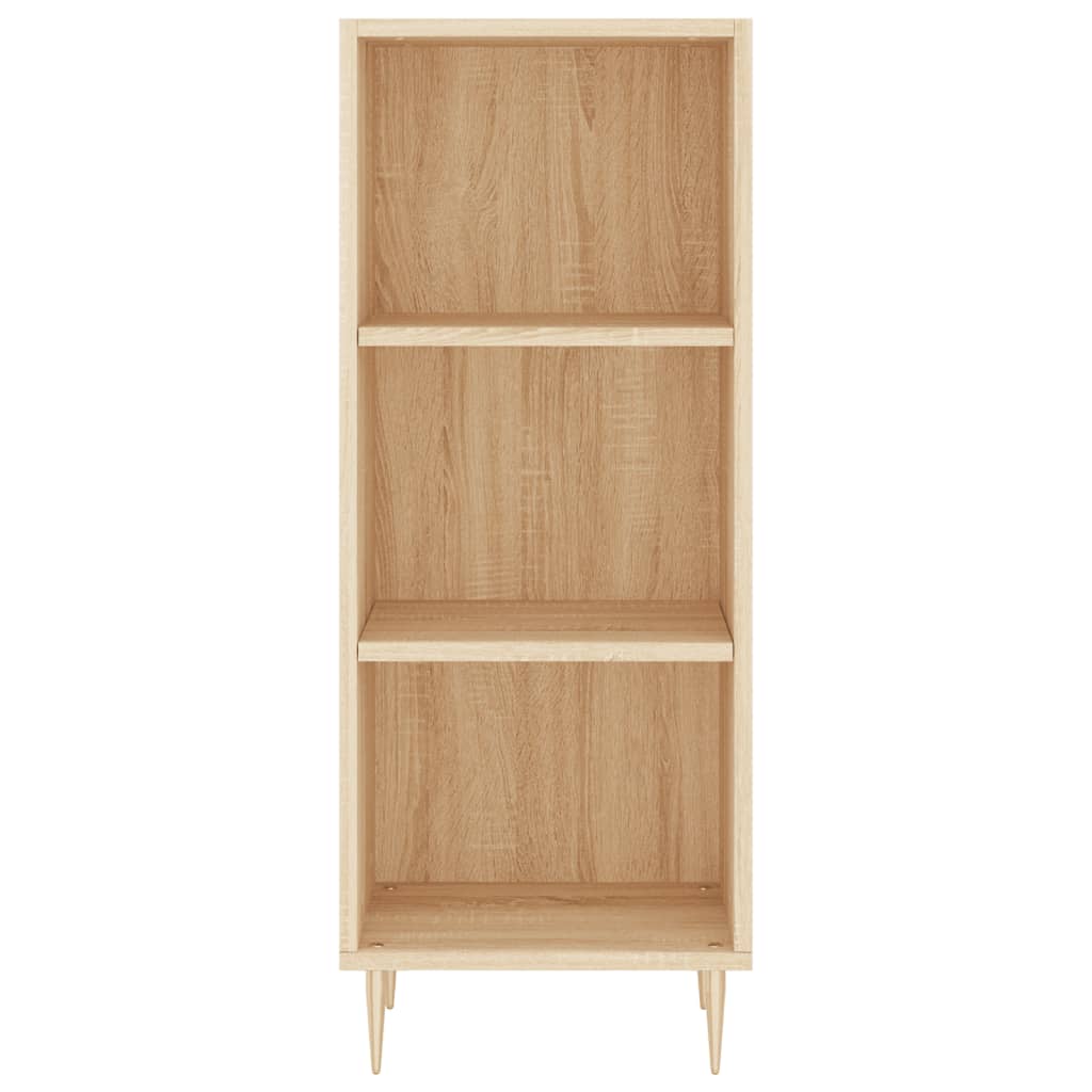 Buffet chêne sonoma 34,5x32,5x90 cm bois d'ingénierie - XIOS