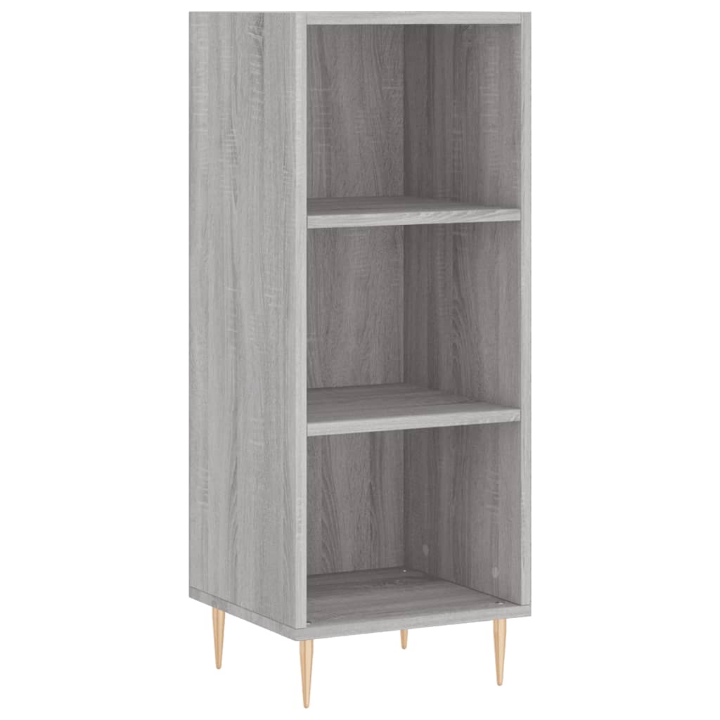 Buffet sonoma gris 34,5x32,5x90 cm bois d'ingénierie - XIOS
