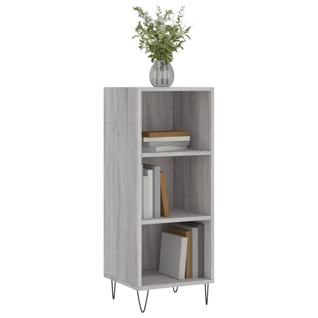 Buffet sonoma gris 34,5x32,5x90 cm bois d'ingénierie - XIOS
