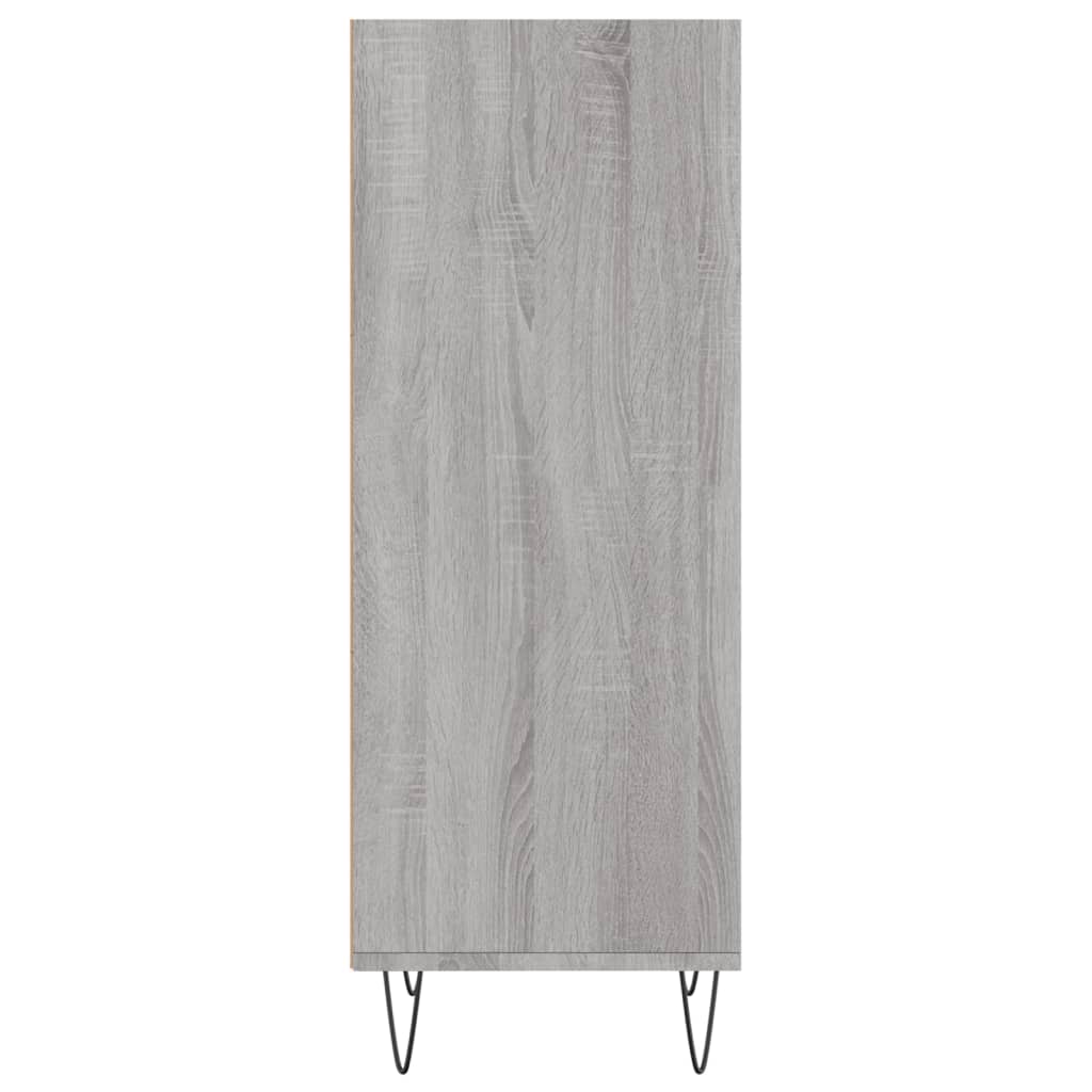 Buffet sonoma gris 34,5x32,5x90 cm bois d'ingénierie - XIOS