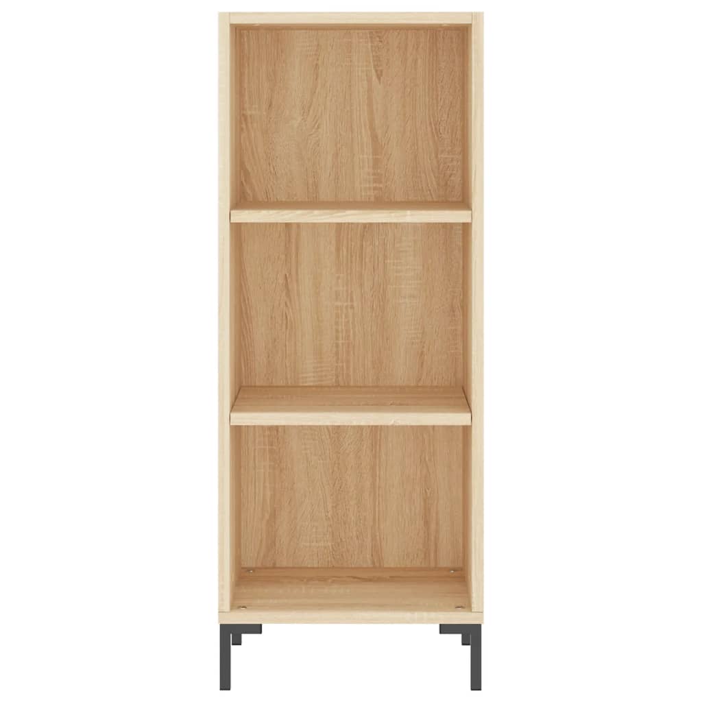 Buffet chêne sonoma 34,5x32,5x90 cm bois d'ingénierie - XIOS