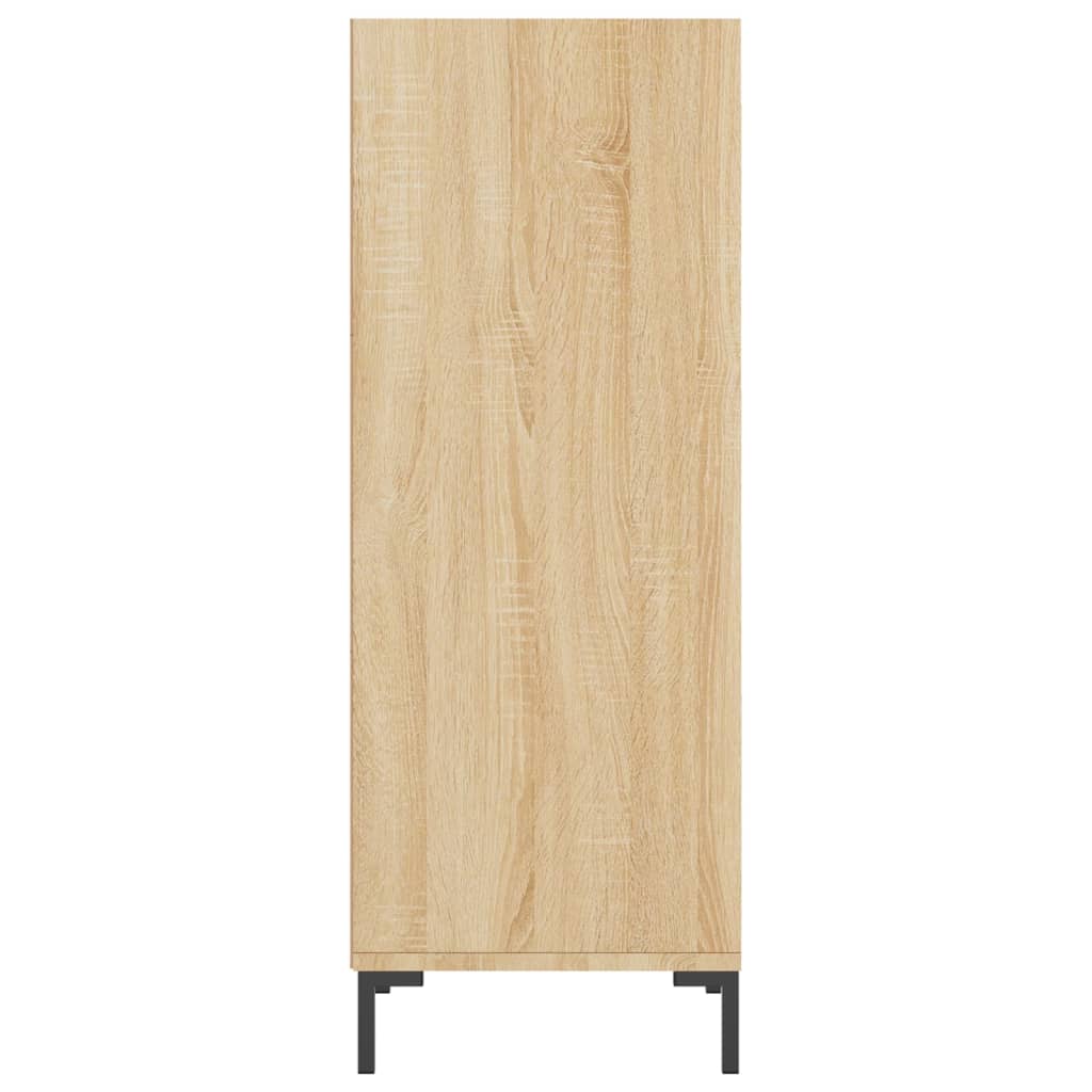 Buffet chêne sonoma 34,5x32,5x90 cm bois d'ingénierie - XIOS