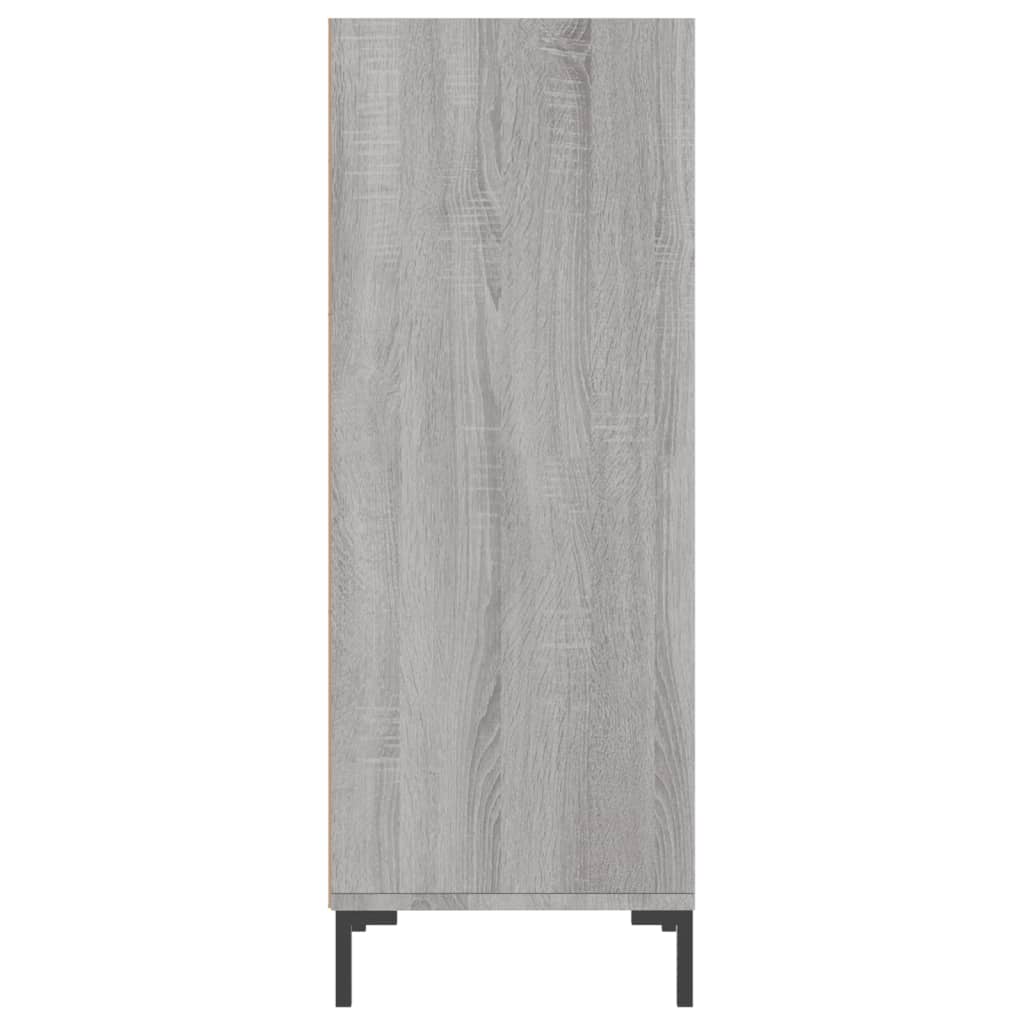 Buffet sonoma gris 34,5x32,5x90 cm bois d'ingénierie - XIOS