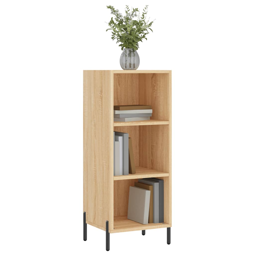 Buffet chêne sonoma 34,5x32,5x90 cm bois d'ingénierie - XIOS