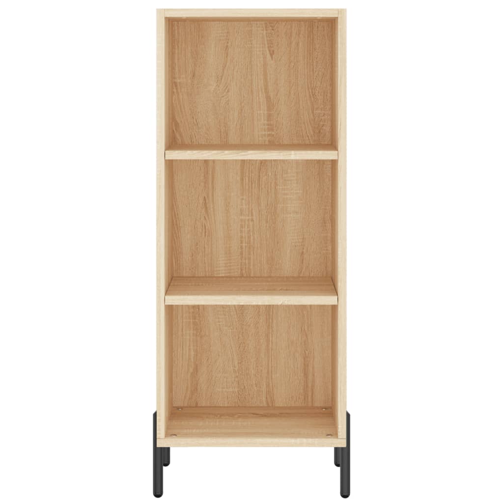 Buffet chêne sonoma 34,5x32,5x90 cm bois d'ingénierie - XIOS