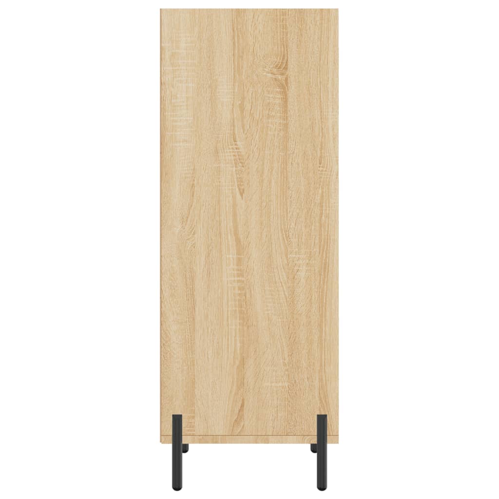Buffet chêne sonoma 34,5x32,5x90 cm bois d'ingénierie - XIOS