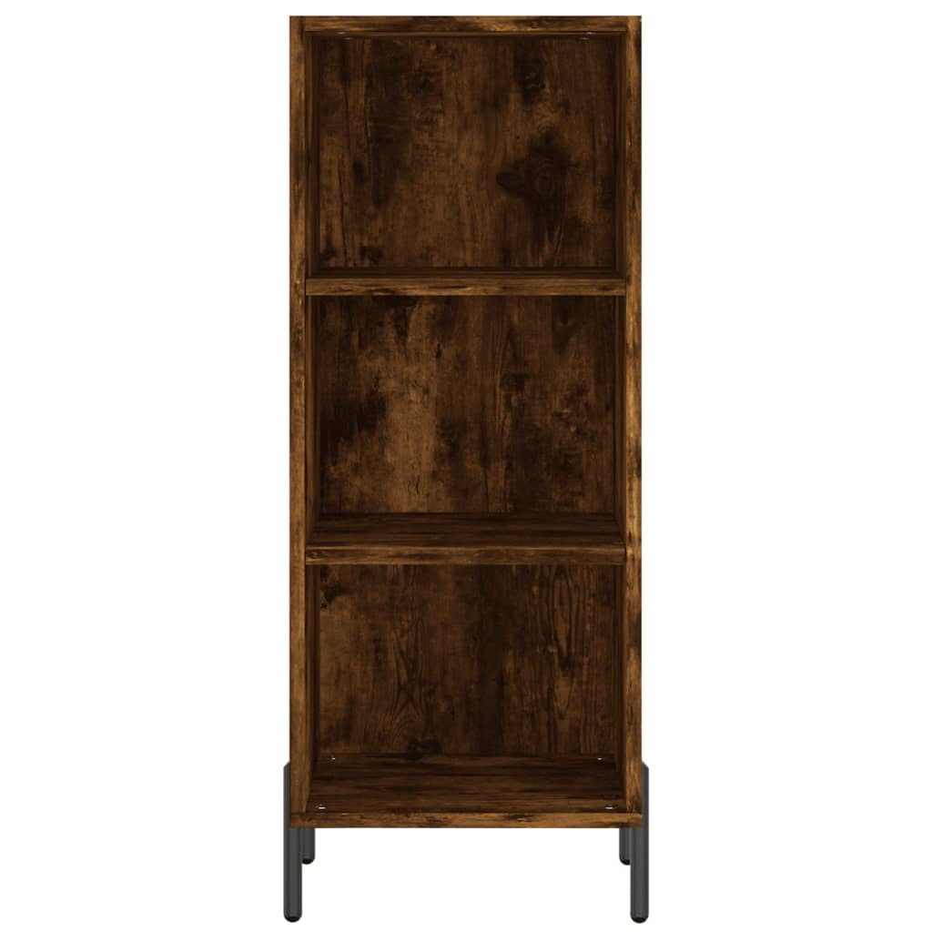 Buffet chêne fumé 34,5x32,5x90 cm bois d'ingénierie - XIOS
