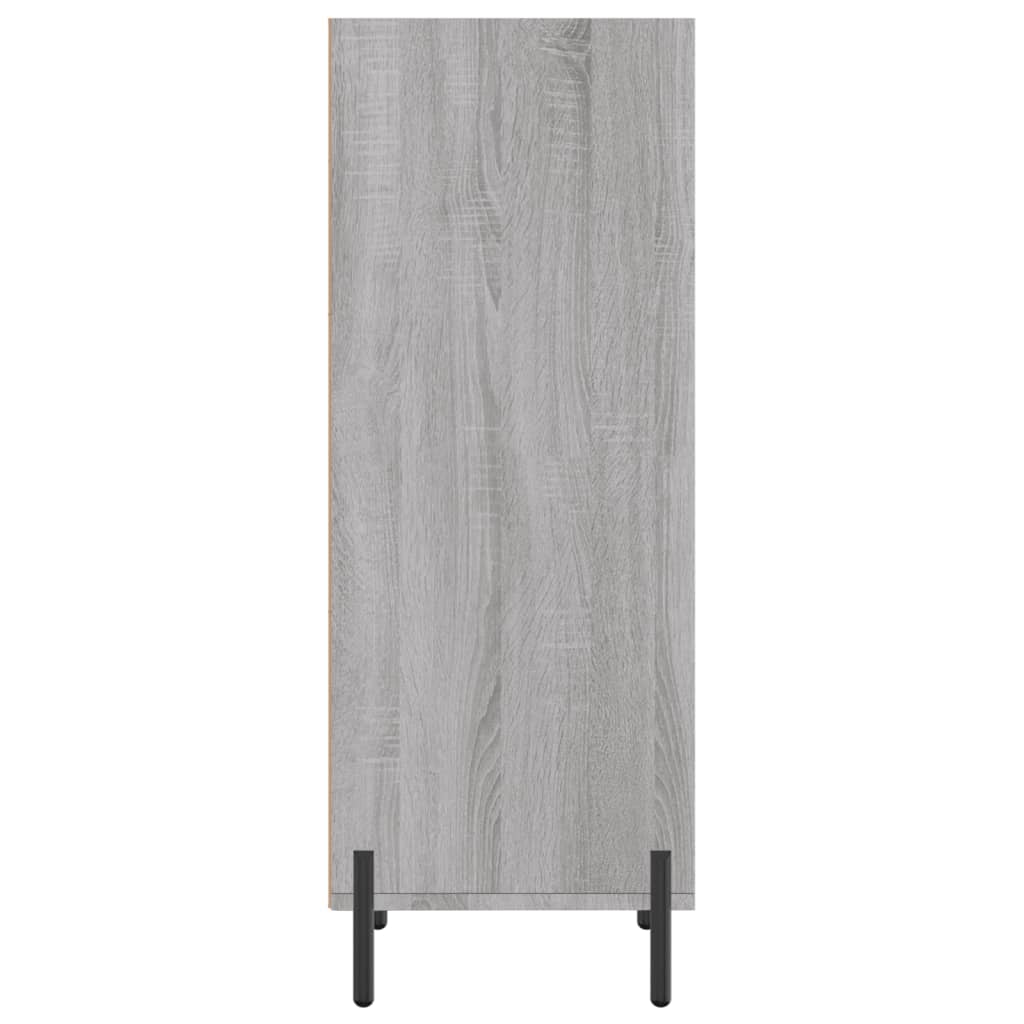 Buffet sonoma gris 34,5x32,5x90 cm bois d'ingénierie - XIOS