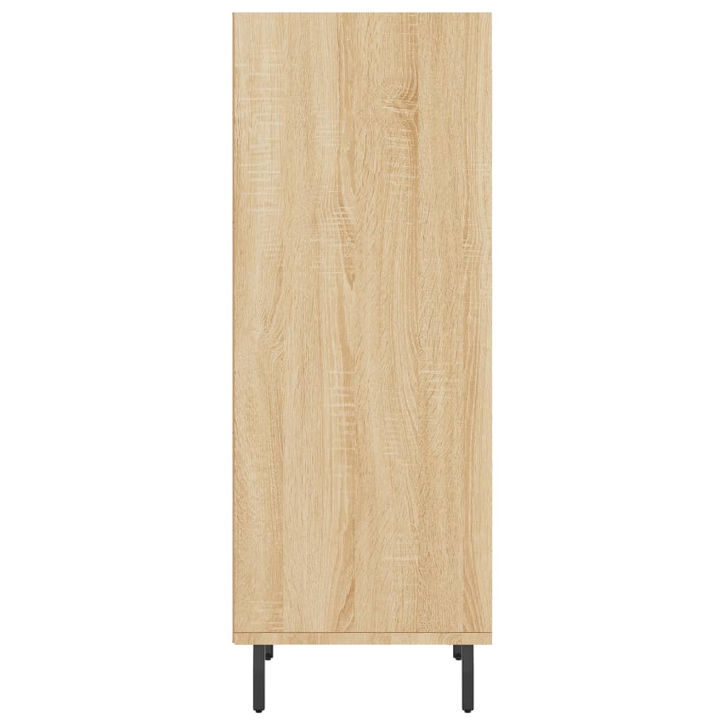 Buffet chêne sonoma 34,5x32,5x90 cm bois d'ingénierie - XIOS