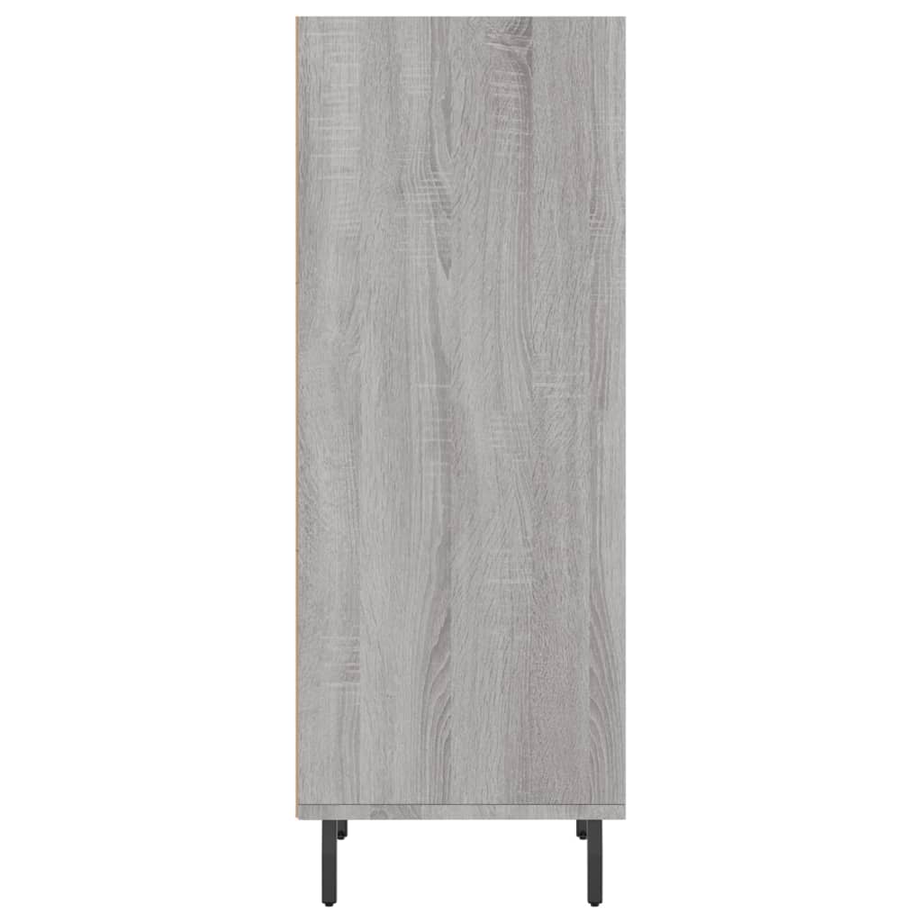Buffet sonoma gris 34,5x32,5x90 cm bois d'ingénierie - XIOS