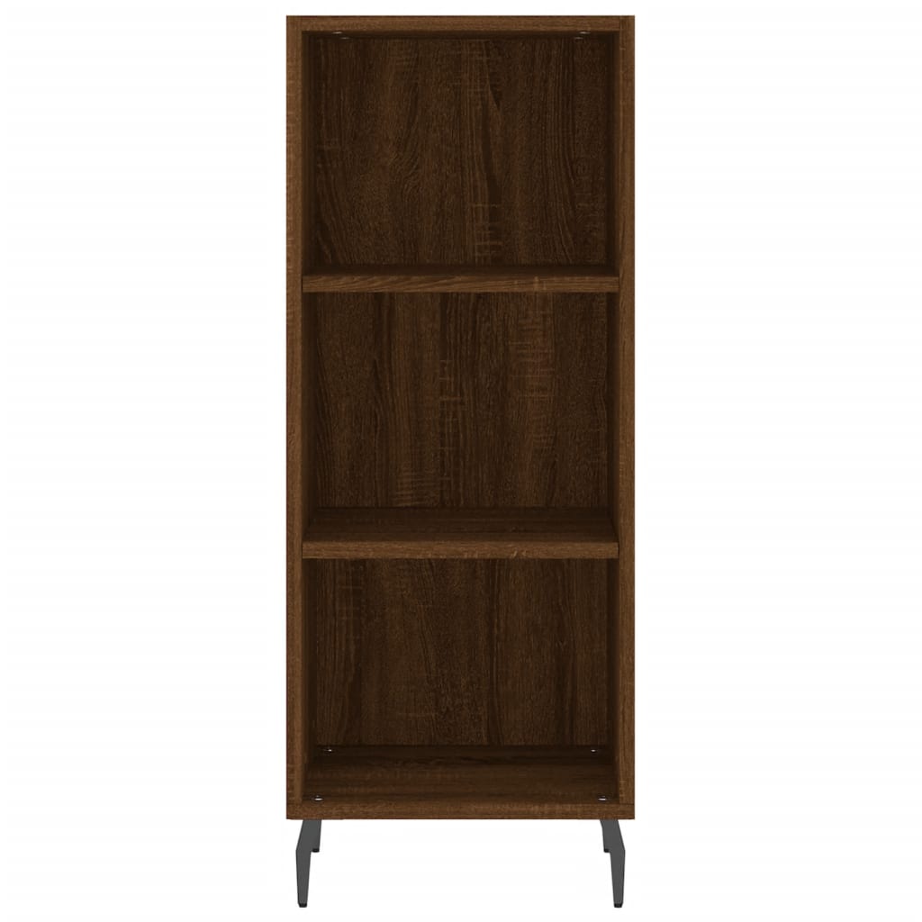Buffet chêne marron 34,5x32,5x90 cm bois d'ingénierie - XIOS