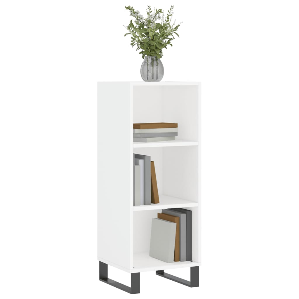 Buffet blanc 34,5x32,5x90 cm bois d'ingénierie - XIOS