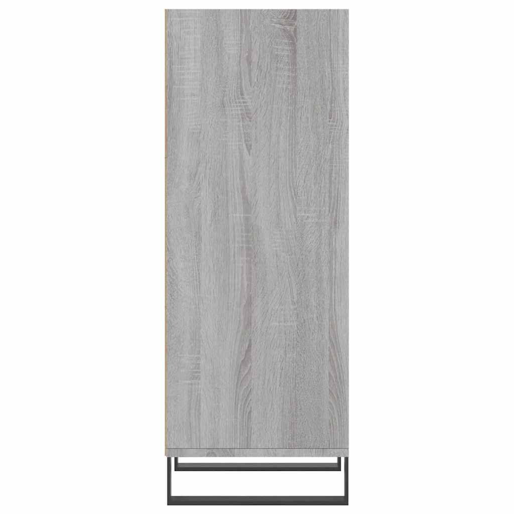 Buffet sonoma gris 34,5x32,5x90 cm bois d'ingénierie - XIOS
