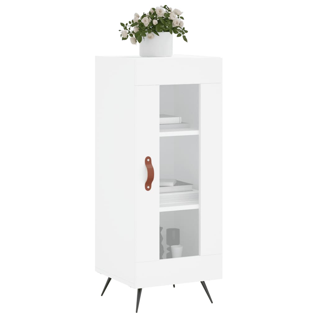 Buffet blanc 34,5x34x90 cm bois d'ingénierie - XIOS