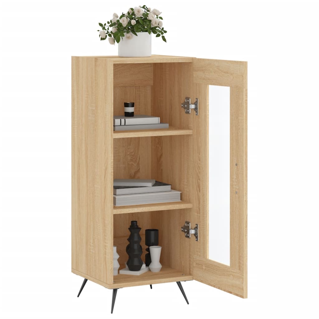 Buffet Chêne sonoma 34,5x34x90 cm Bois d'ingénierie - XIOS