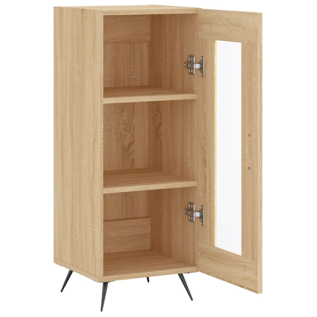 Buffet Chêne sonoma 34,5x34x90 cm Bois d'ingénierie - XIOS