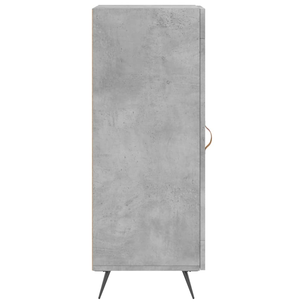 Buffet Gris béton 34,5x34x90 cm Bois d'ingénierie - XIOS
