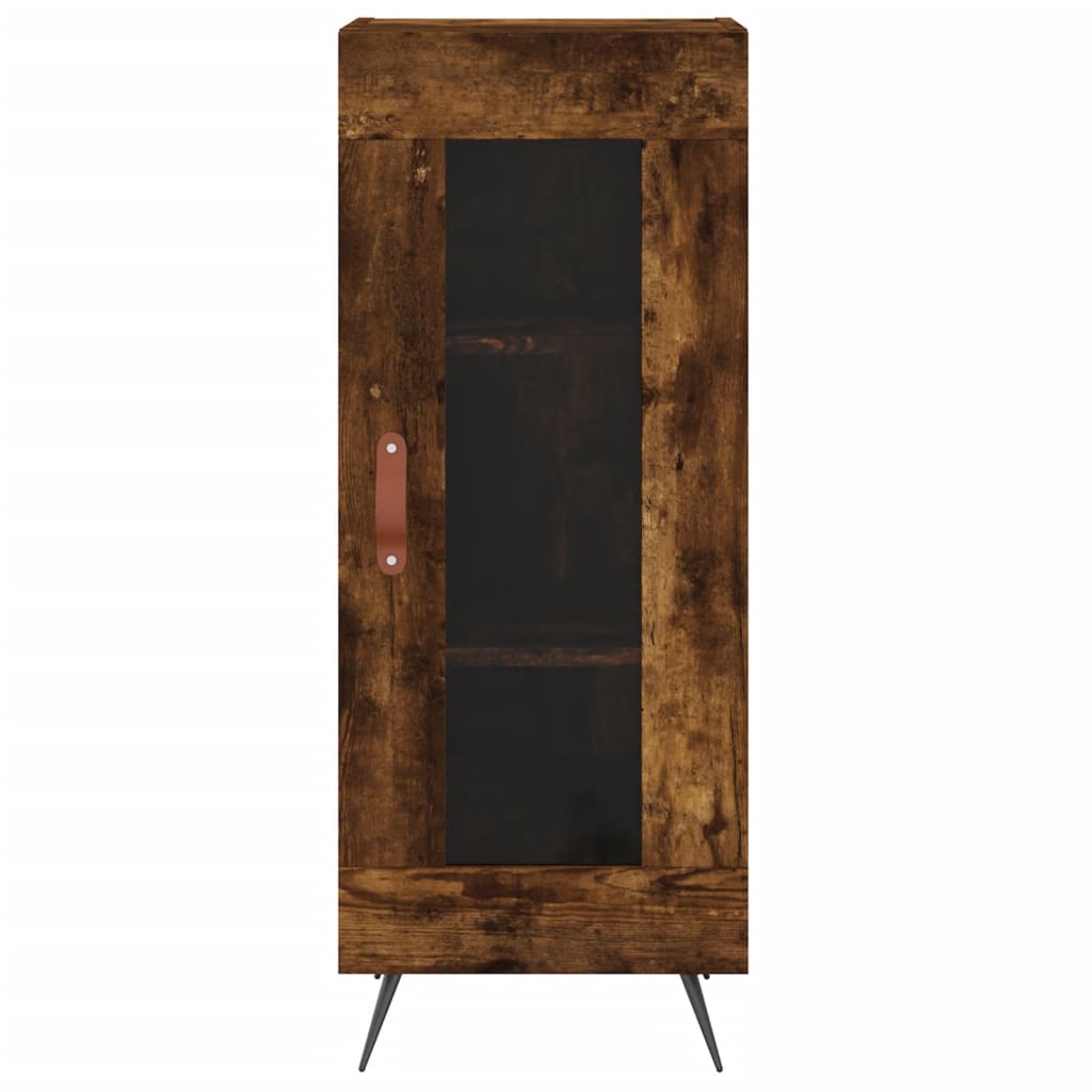 Buffet Chêne fumé 34,5x34x90 cm Bois d'ingénierie - XIOS