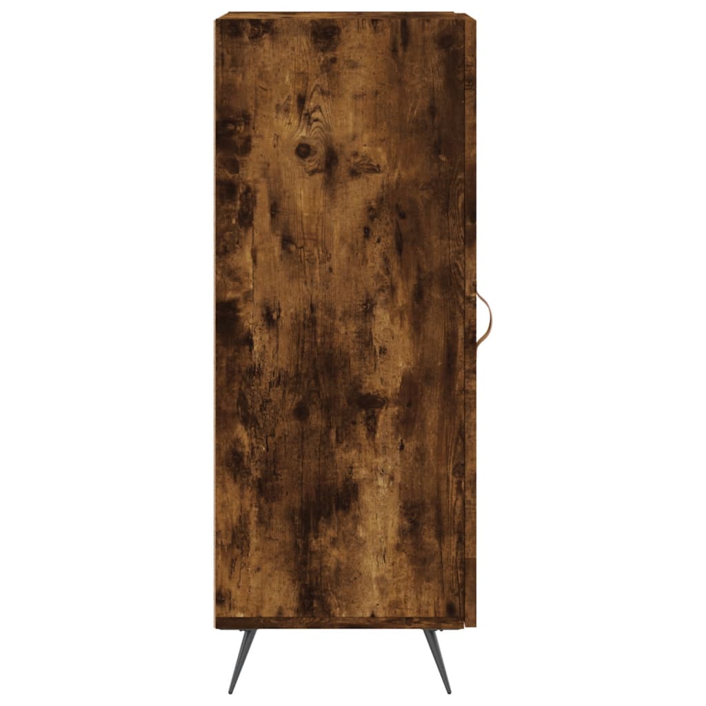 Buffet Chêne fumé 34,5x34x90 cm Bois d'ingénierie - XIOS