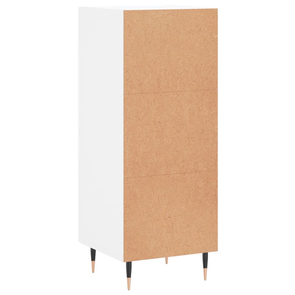 Buffet blanc 34,5x34x90 cm bois d'ingénierie - XIOS