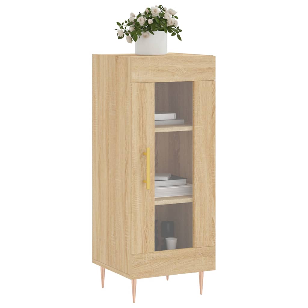 Buffet Chêne sonoma 34,5x34x90 cm Bois d'ingénierie - XIOS