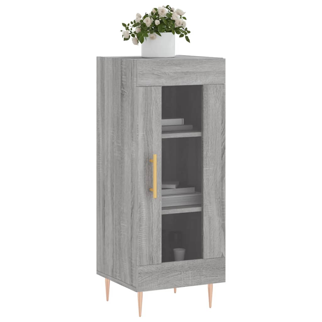 Buffet Sonoma gris 34,5x34x90 cm Bois d'ingénierie - XIOS