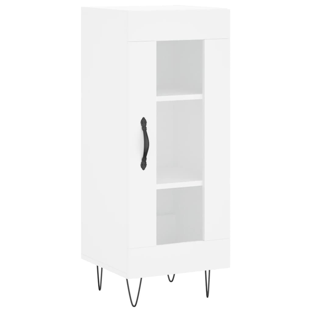 Buffet blanc 34,5x34x90 cm bois d'ingénierie - XIOS