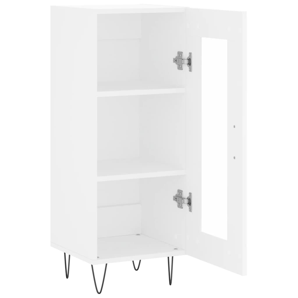 Buffet blanc 34,5x34x90 cm bois d'ingénierie - XIOS