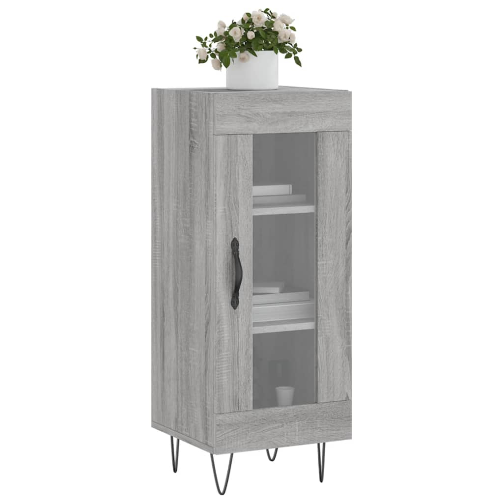 Buffet Sonoma gris 34,5x34x90 cm Bois d'ingénierie - XIOS