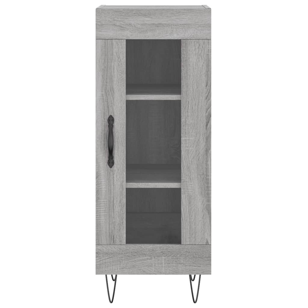 Buffet Sonoma gris 34,5x34x90 cm Bois d'ingénierie - XIOS