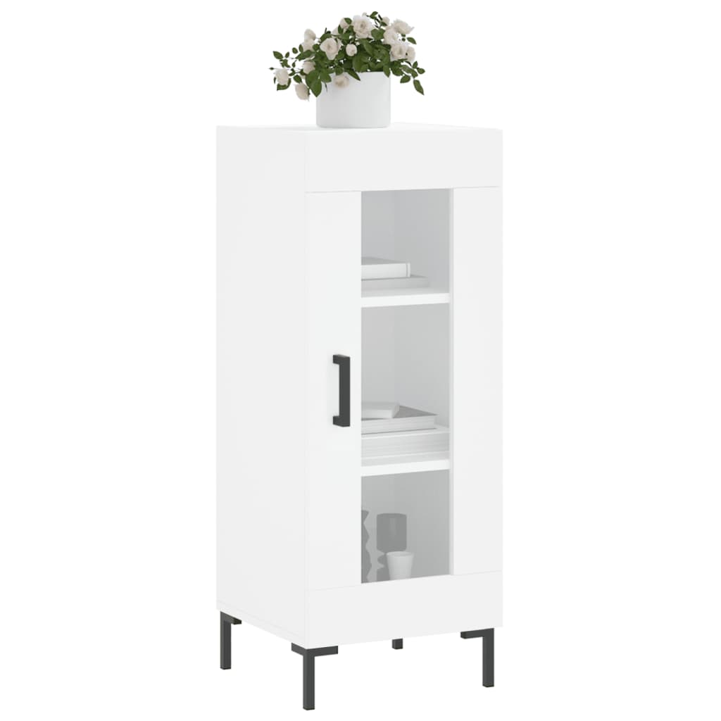 Buffet blanc 34,5x34x90 cm bois d'ingénierie - XIOS
