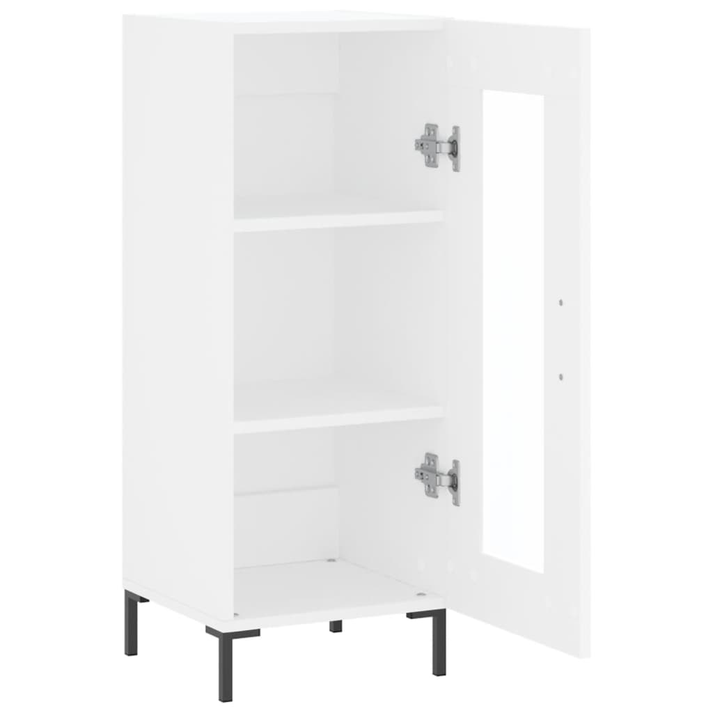 Buffet blanc 34,5x34x90 cm bois d'ingénierie - XIOS