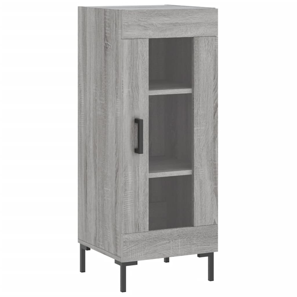 Buffet Sonoma gris 34,5x34x90 cm Bois d'ingénierie - XIOS