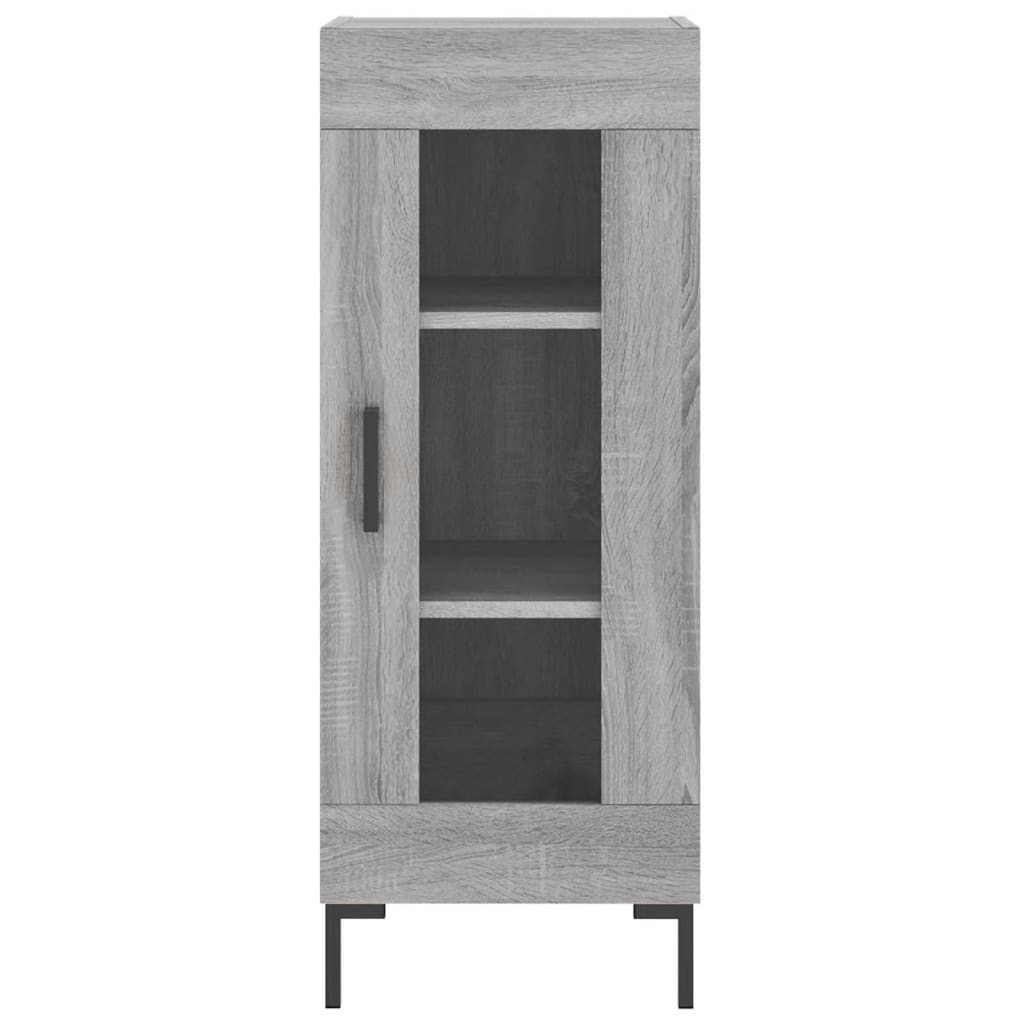 Buffet Sonoma gris 34,5x34x90 cm Bois d'ingénierie - XIOS