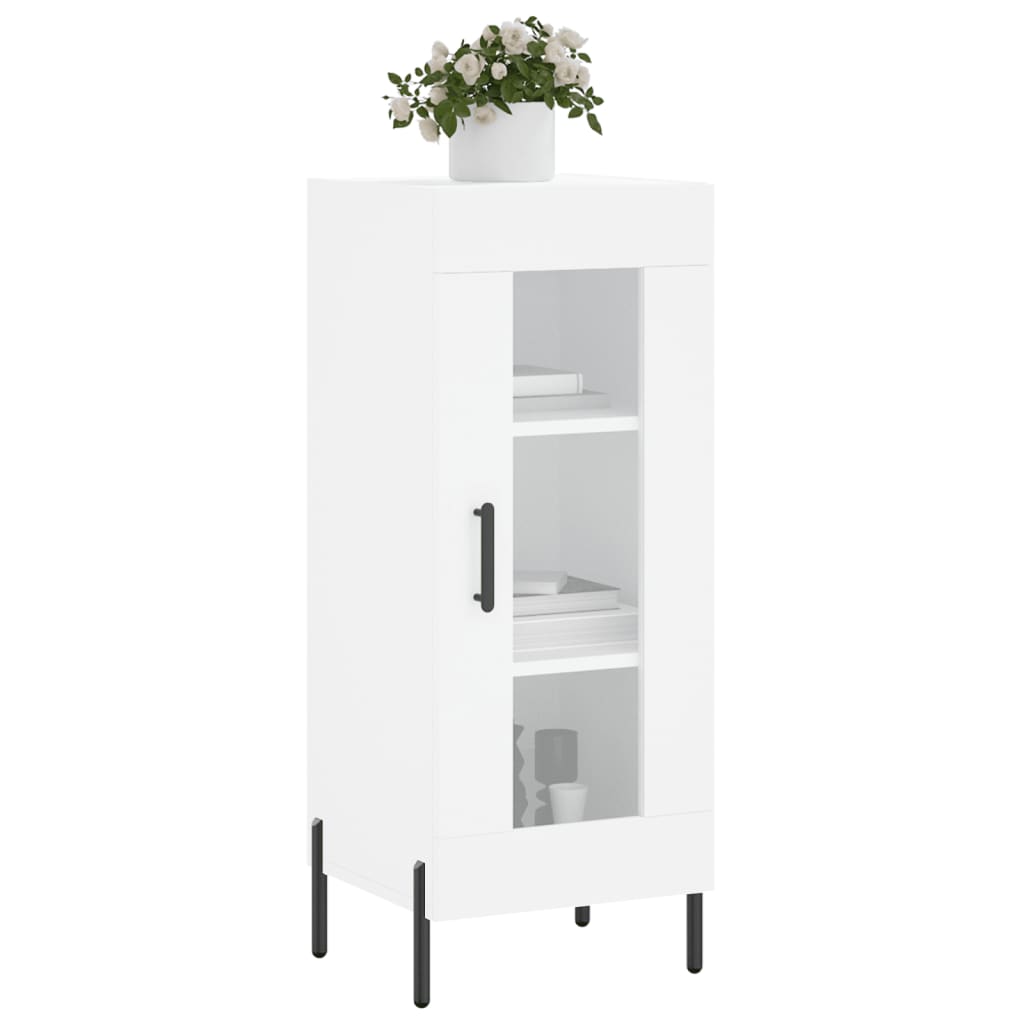 Buffet blanc 34,5x34x90 cm bois d'ingénierie - XIOS