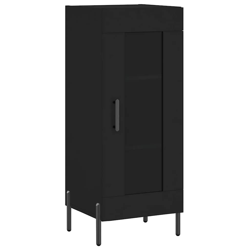 Buffet Noir 34,5x34x90 cm Bois d'ingénierie - XIOS