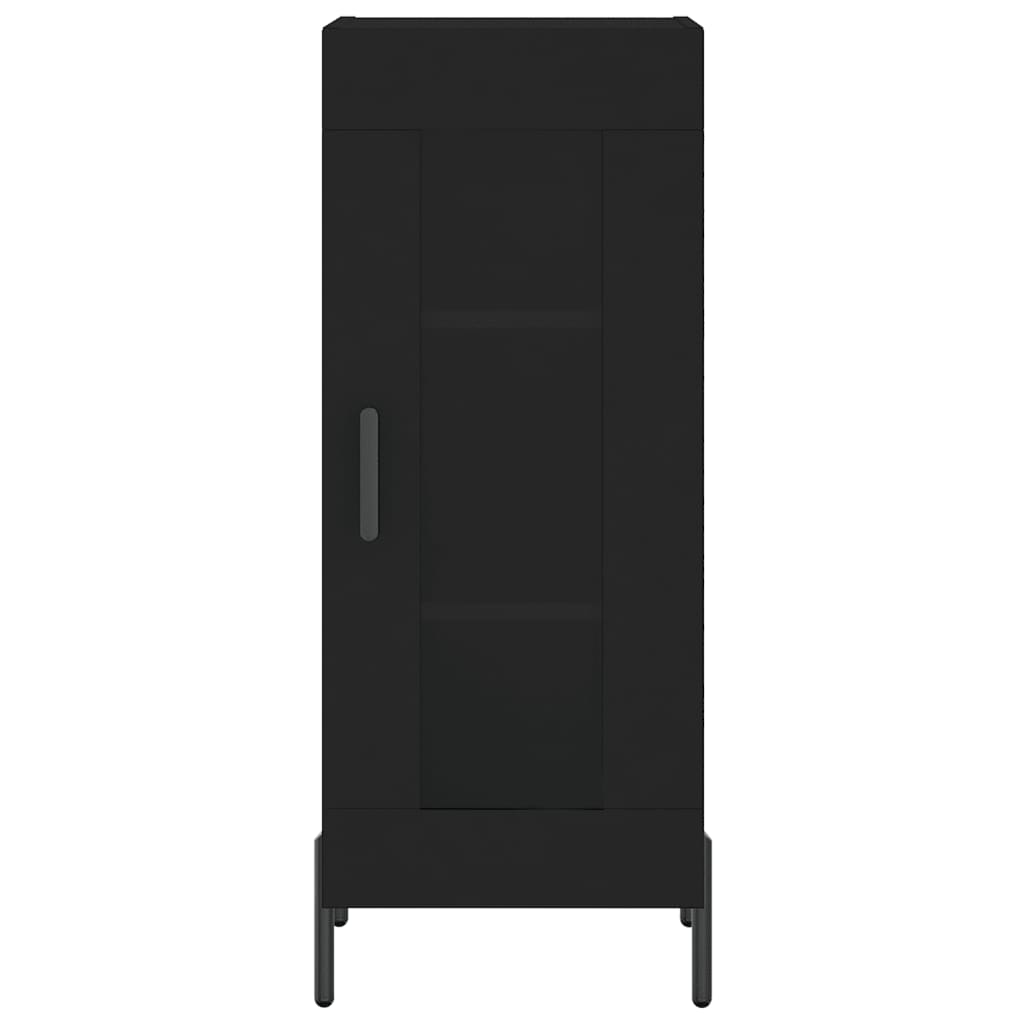 Buffet Noir 34,5x34x90 cm Bois d'ingénierie - XIOS