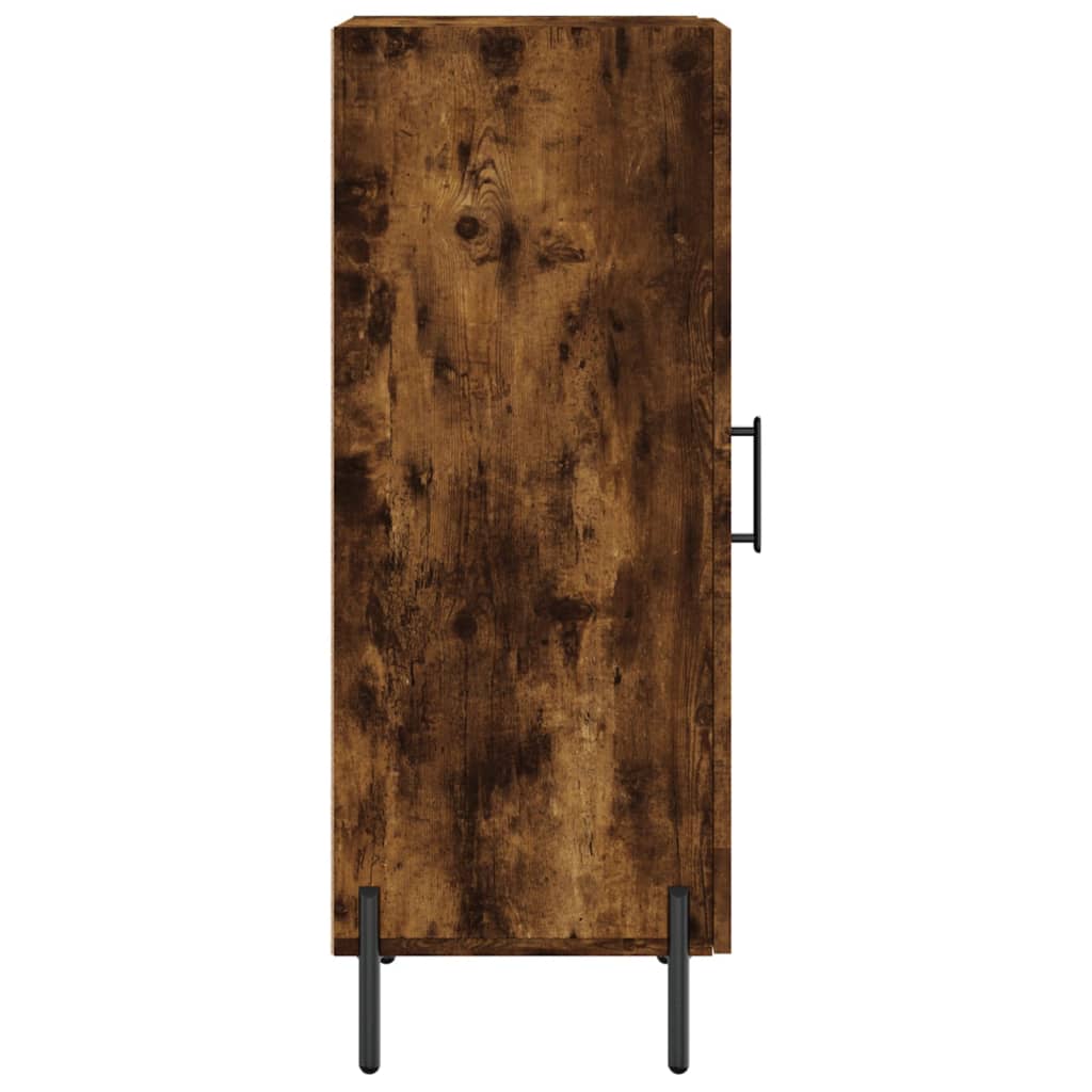 Buffet Chêne fumé 34,5x34x90 cm Bois d'ingénierie - XIOS