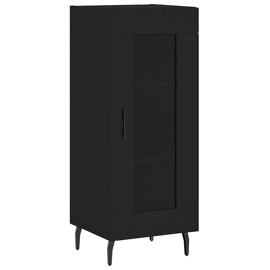 Buffet Noir 34,5x34x90 cm Bois d'ingénierie - XIOS