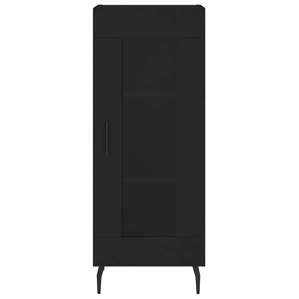 Buffet Noir 34,5x34x90 cm Bois d'ingénierie - XIOS
