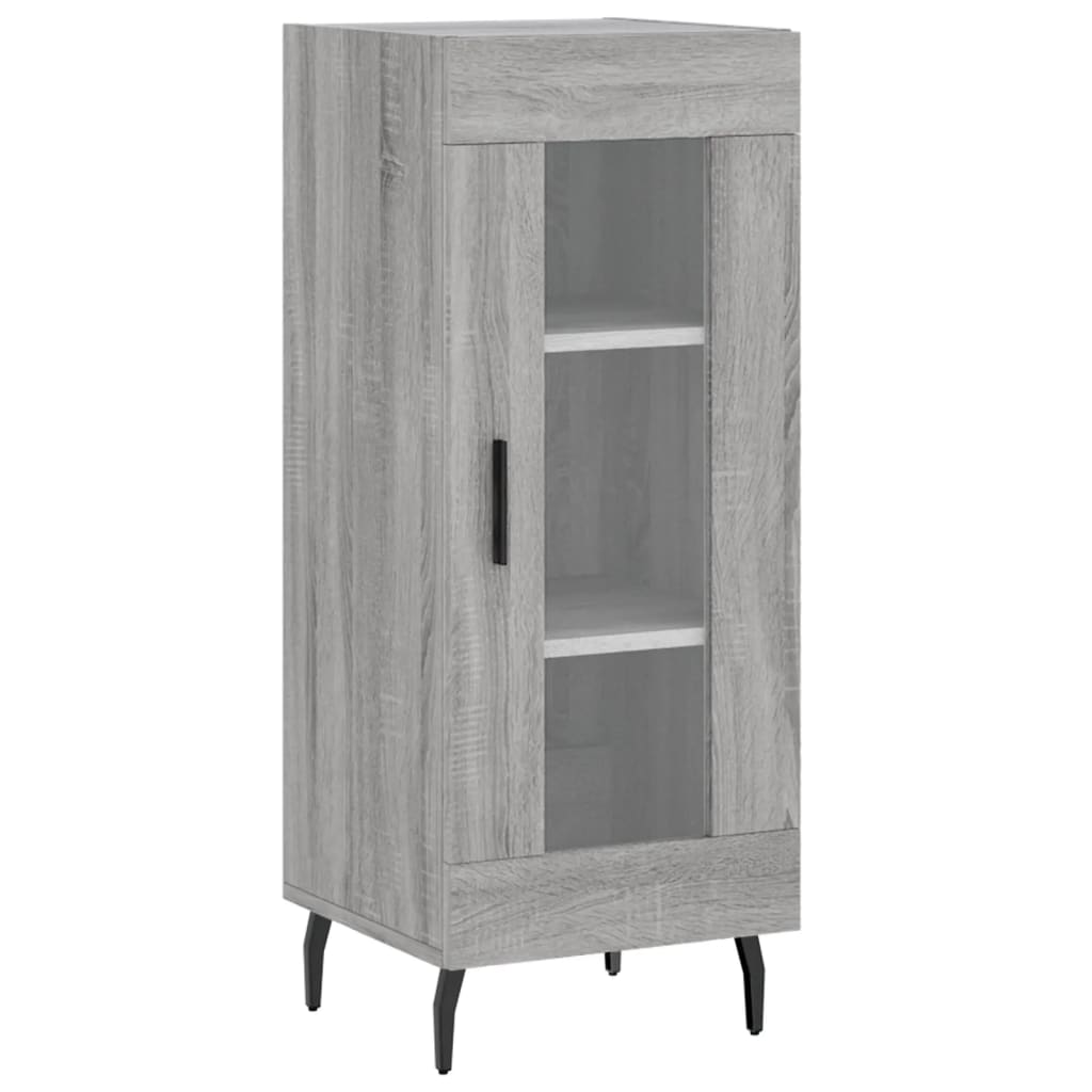 Buffet Sonoma gris 34,5x34x90 cm Bois d'ingénierie - XIOS