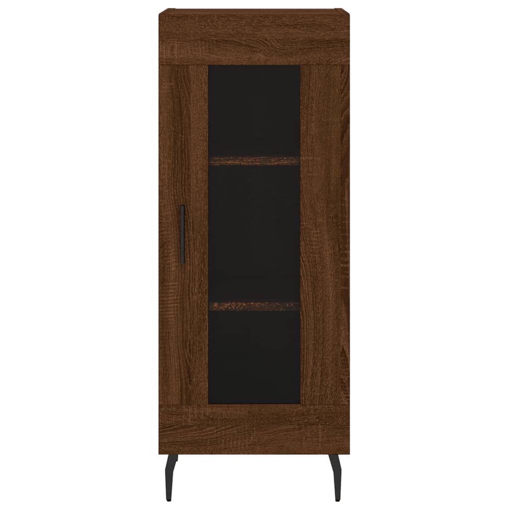 Buffet Chêne marron 34,5x34x90 cm Bois d'ingénierie - XIOS