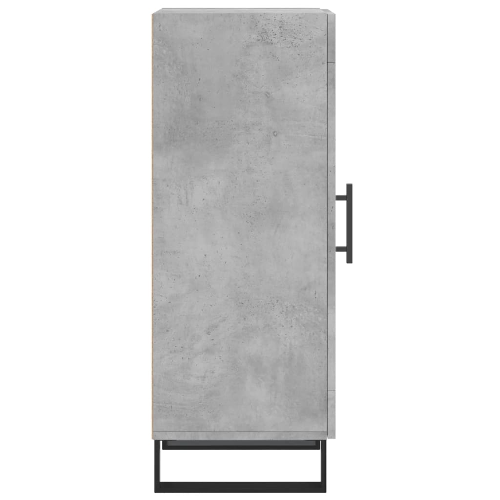 Buffet Gris béton 34,5x34x90 cm Bois d'ingénierie - XIOS