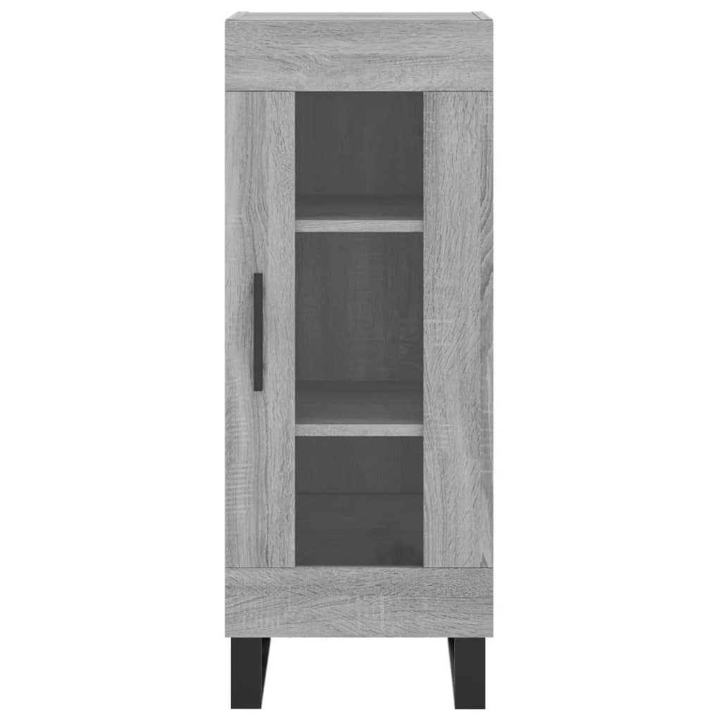 Buffet Sonoma gris 34,5x34x90 cm Bois d'ingénierie - XIOS
