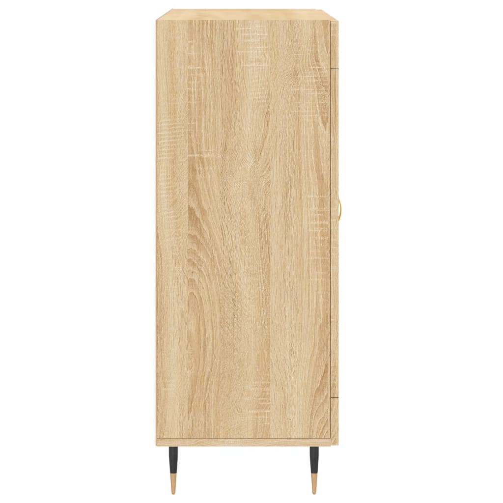 Buffet chêne sonoma 69,5x34x90 cm bois d'ingénierie - XIOS