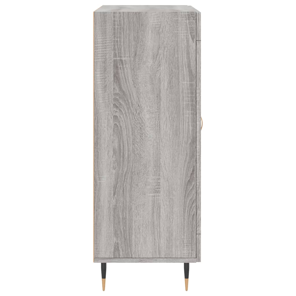 Buffet sonoma gris 69,5x34x90 cm bois d'ingénierie - XIOS