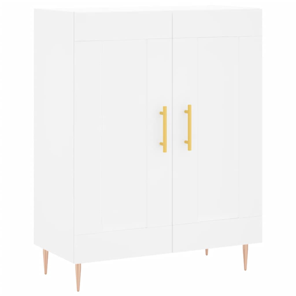 Buffet blanc 69,5x34x90 cm bois d'ingénierie - XIOS
